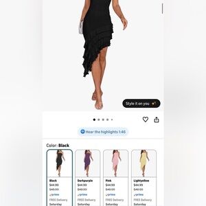 ZESICA Women's 2026 Summer Strapless Bodycon Tube Dress Sexy